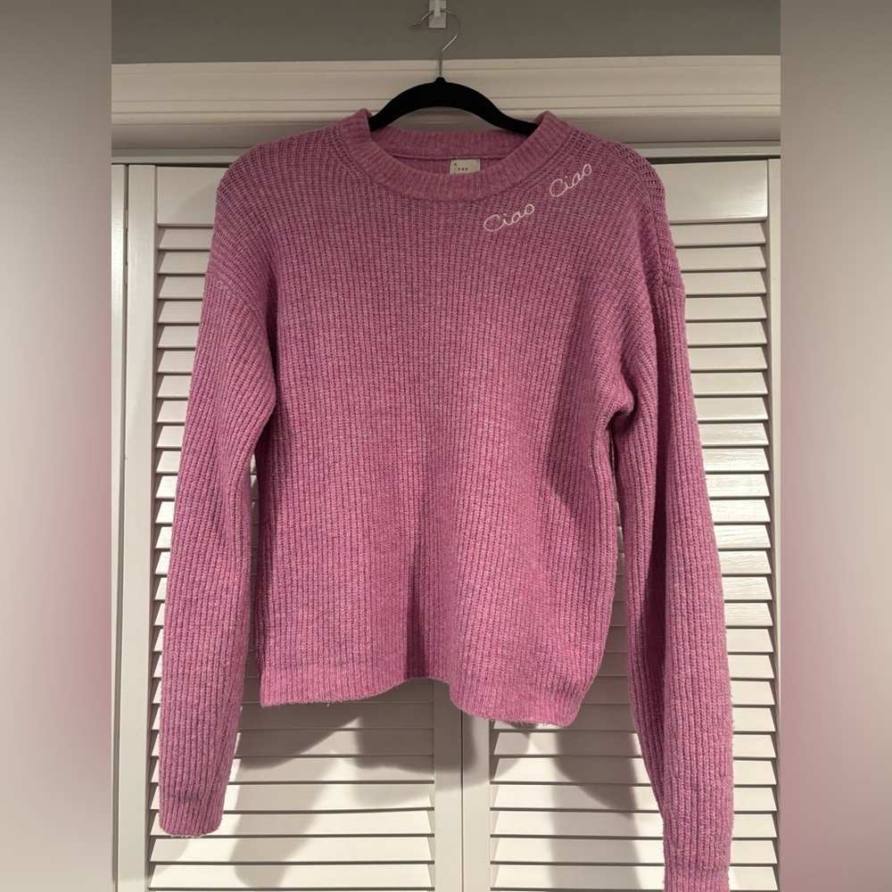 A new day “ciao ciao” sweater